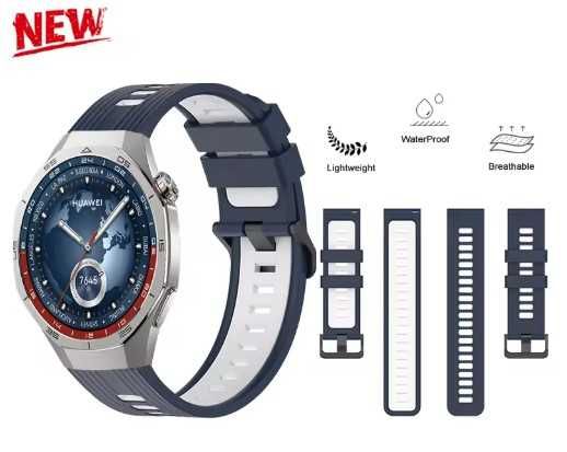 Curele silicon Huawei Watch GT,GT2,GT3,GT4,GT5 46 (22 mm)