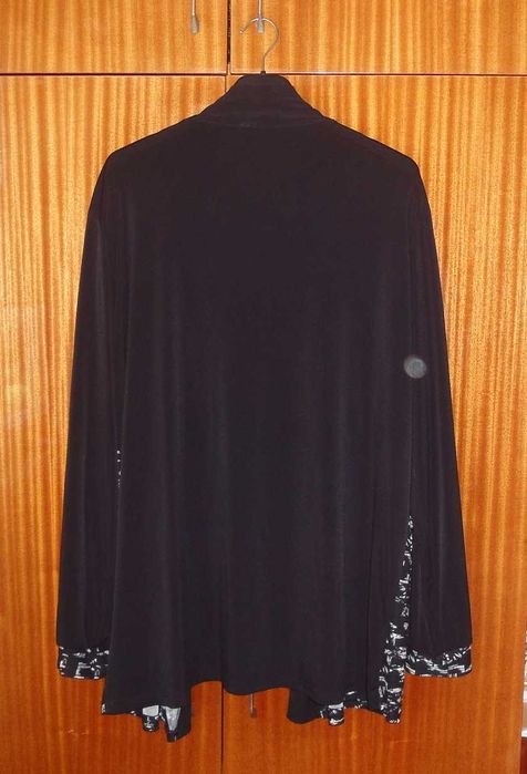 Дамски елегантни черни туники, размер 48