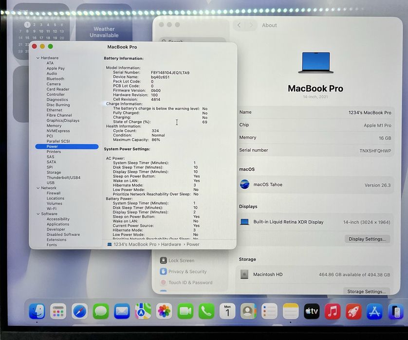 MacBook Pro M1 Pro 16/512GB 14’ Dyum ( Макбук - Ноутбук )
