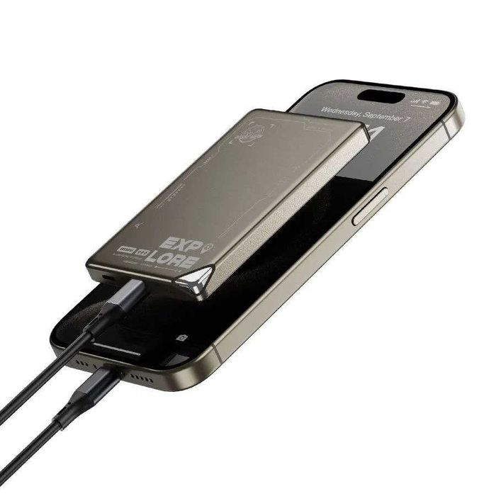 WIWU Power Bank 5000mAh — ультратонкий с magsafe. Есть доставка