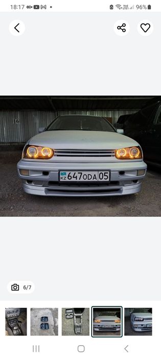 Продам воздухаводы гольф3