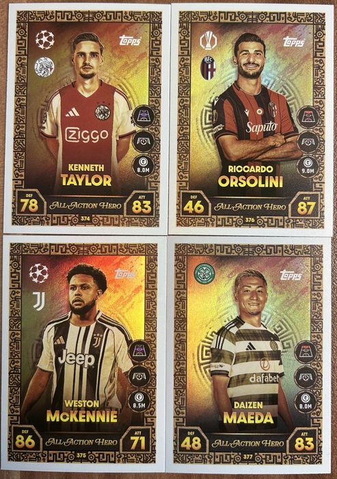 Match Attax 25/26 карти за размяна