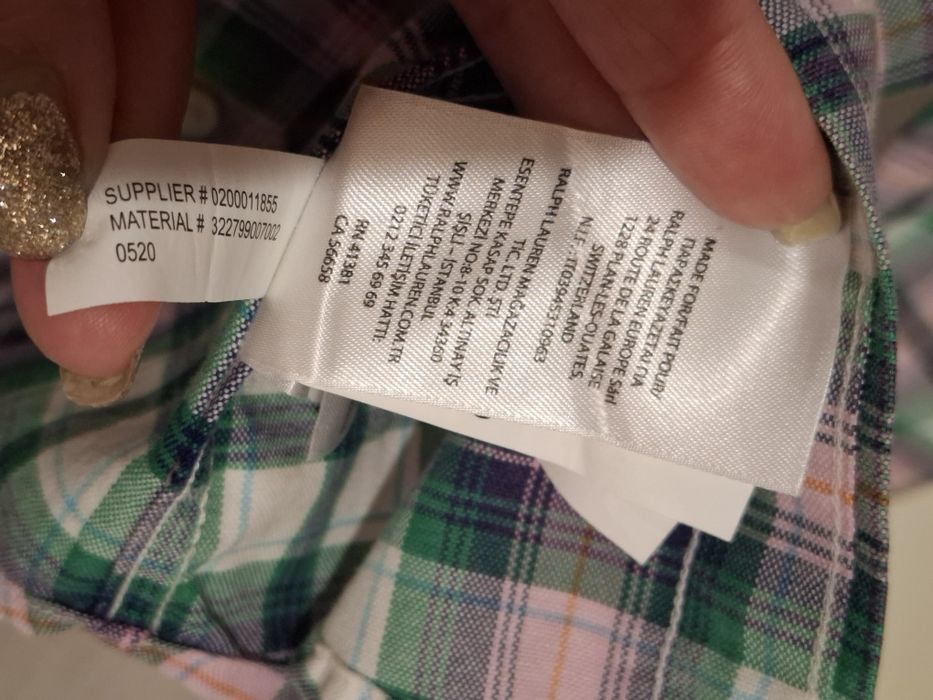 Camasi Ralph Lauren 5-6 T ca noi. Pret 100 ron