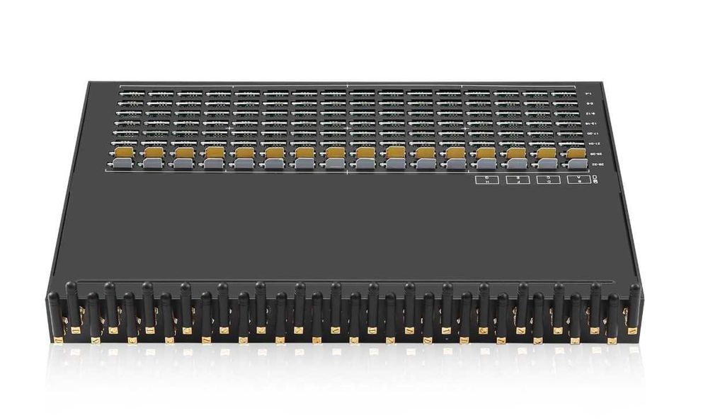 Gateway 4G GSM SME SK 32-256 cu 256 SIM – SMS, USSD și SMPP