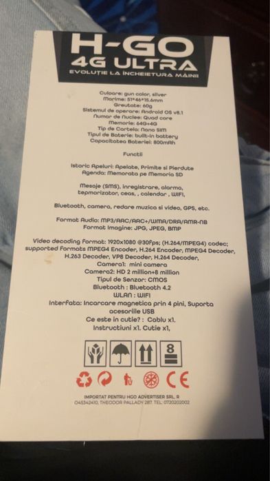 Smartwatch H-GO Ultra