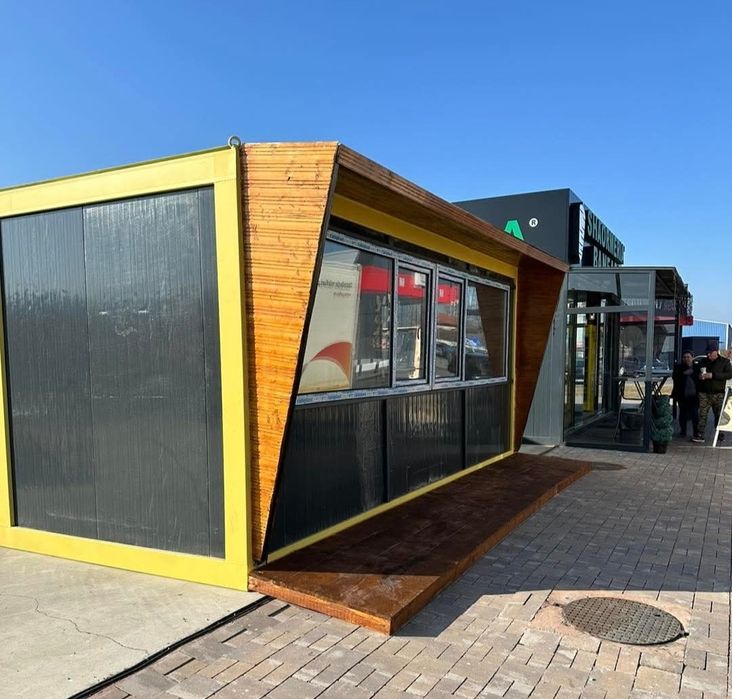 Vand container tip fast-food