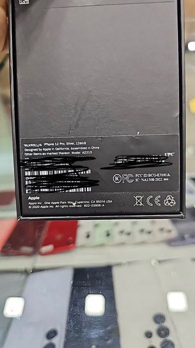iPhone 12 pro silver 128