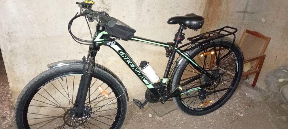 Велосипед Greenway 29” — в идеальном состоянии, с документами