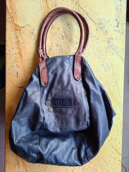 5 бр. Дамски кожени чанти естествени