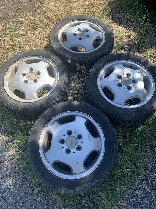 Джанти с гуми мерцедес А-класа mercedes A-class 5x112 195/50R15