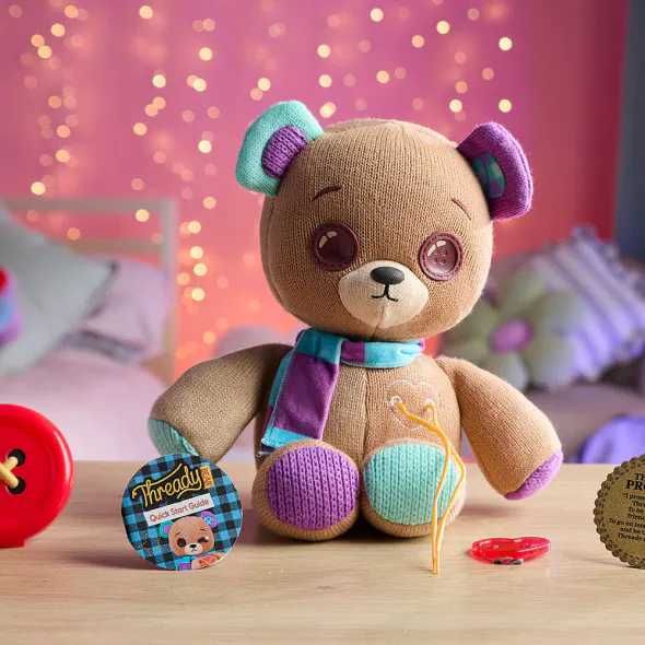 Интерактивно мече Thready Плюшено мече Теди