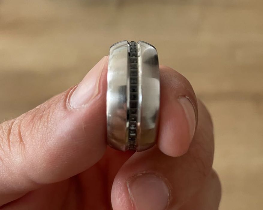 Vand Inel Barbati Swarovski Cristale