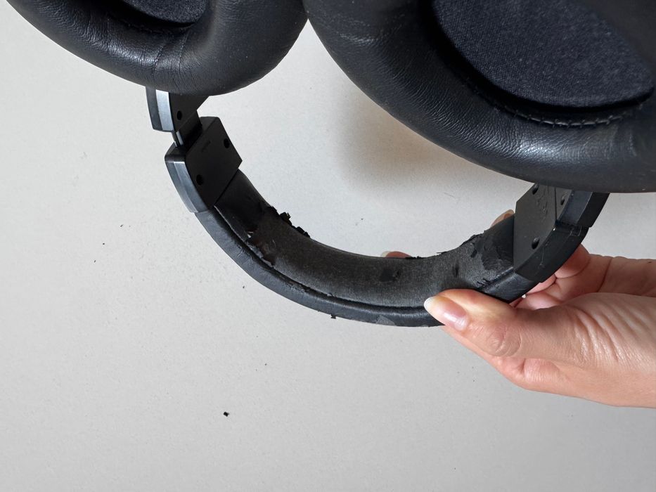 Слушалки Audio-Technica - ATH-M50X, черни + кабели