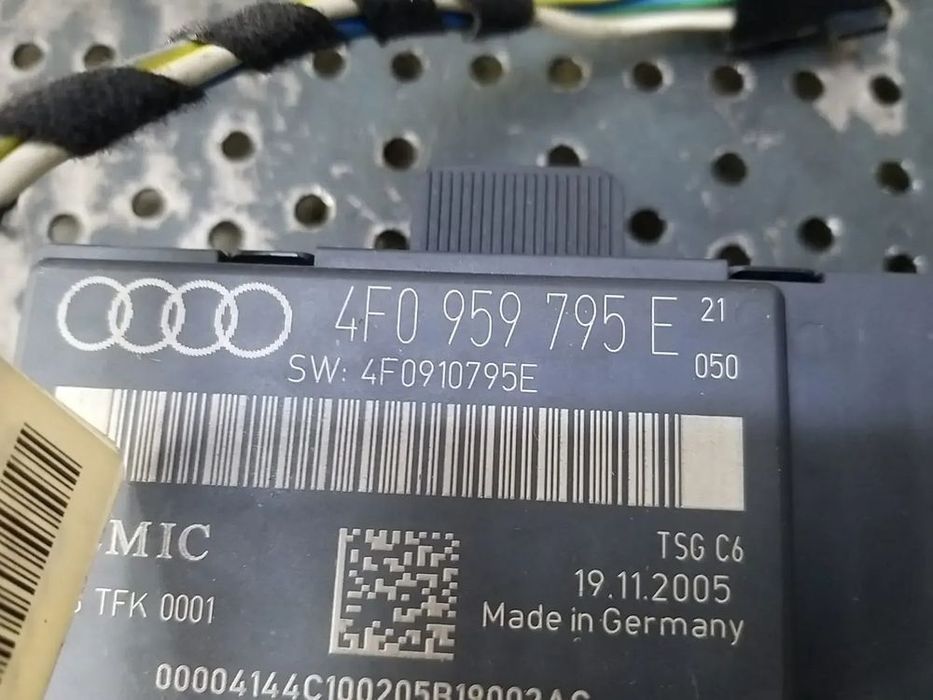 Modul calculator usa stanga spate audi a6 c6 4f 4f0959795e 4f0910795e