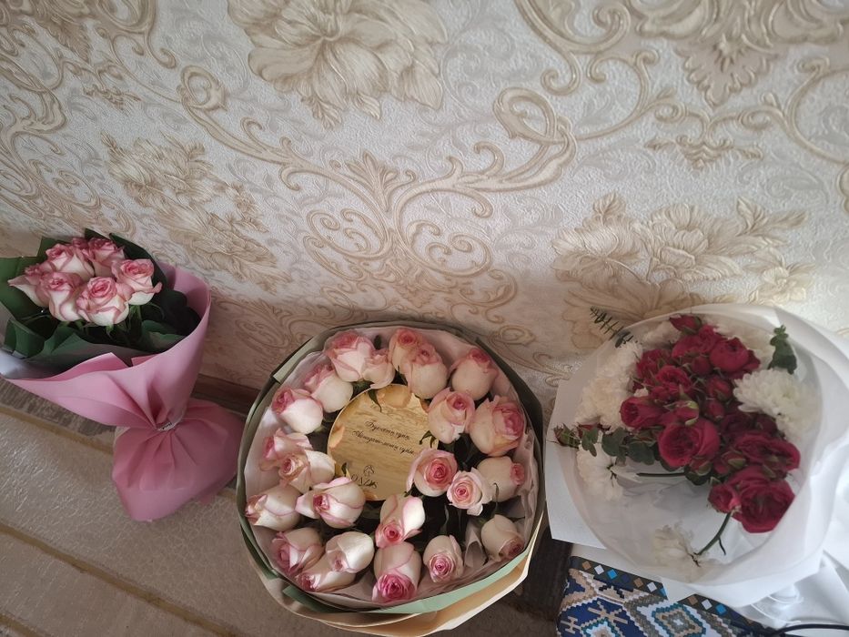 Цветы букеты от день рождения