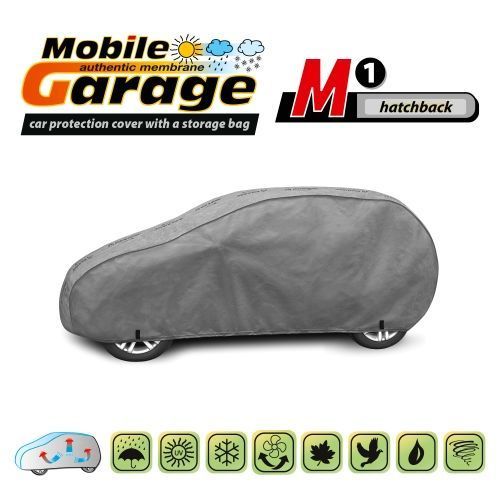 Prelata auto, husa exterioara Mobile Garage M1 Hatchback lungime 355-380cm
