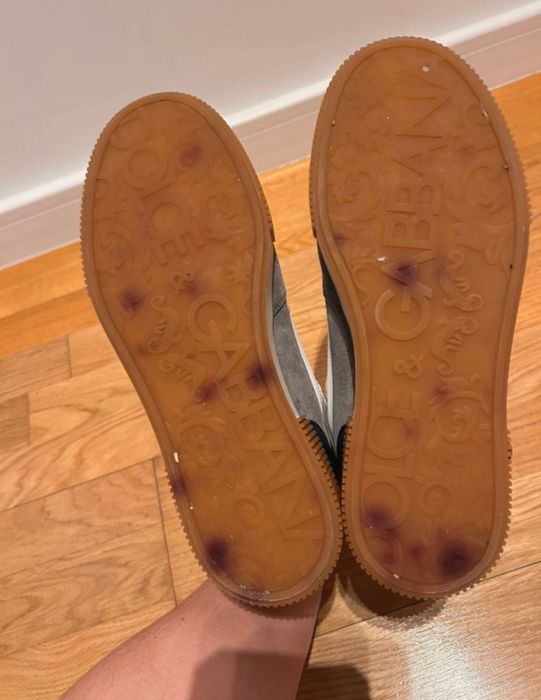 Pantofi sport Dolce&Gabbana din piele naturala