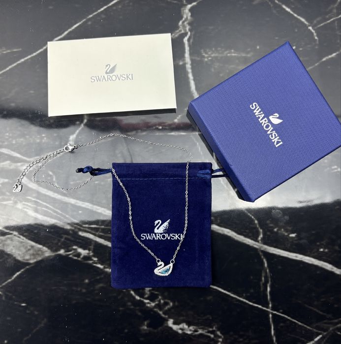 Swarovski Swan "Blue" Колие
