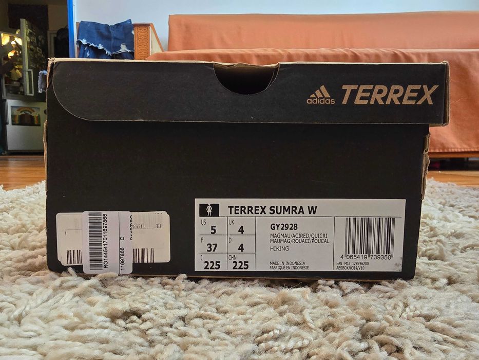 Sandale Adidas Terrex Sumra W - Noi, Mărimea 37  - Talpă Continental.