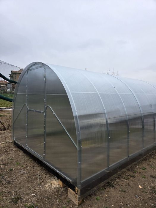 Оранжерия с поликарбонат 3х4, 3х6, 3х8, 3х10