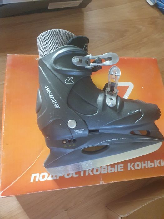 Коньки подростковые