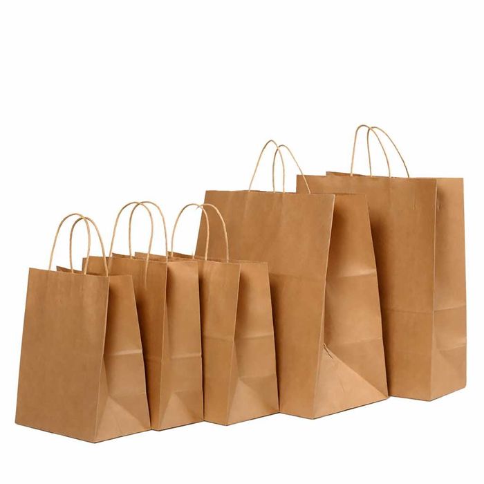 Пакеты Крафт, с ручкой без ручек!