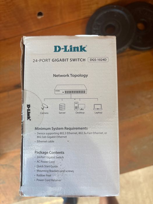 D link dgs-1024d суич