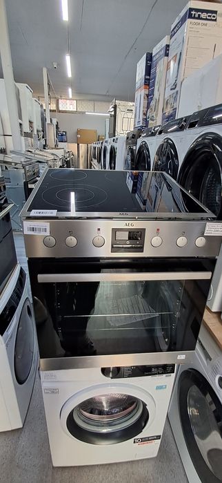 Set AEG Cuptor 72l + plita vitroceramica Import Germania Garanție