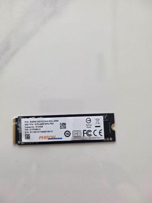 512GB SSD PHISON
