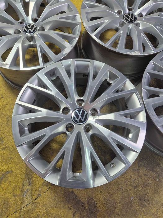 4 Jante Aliaj 5x112 17'' OEM VW Golf Passat Sharan Touran Tiguan Caddy