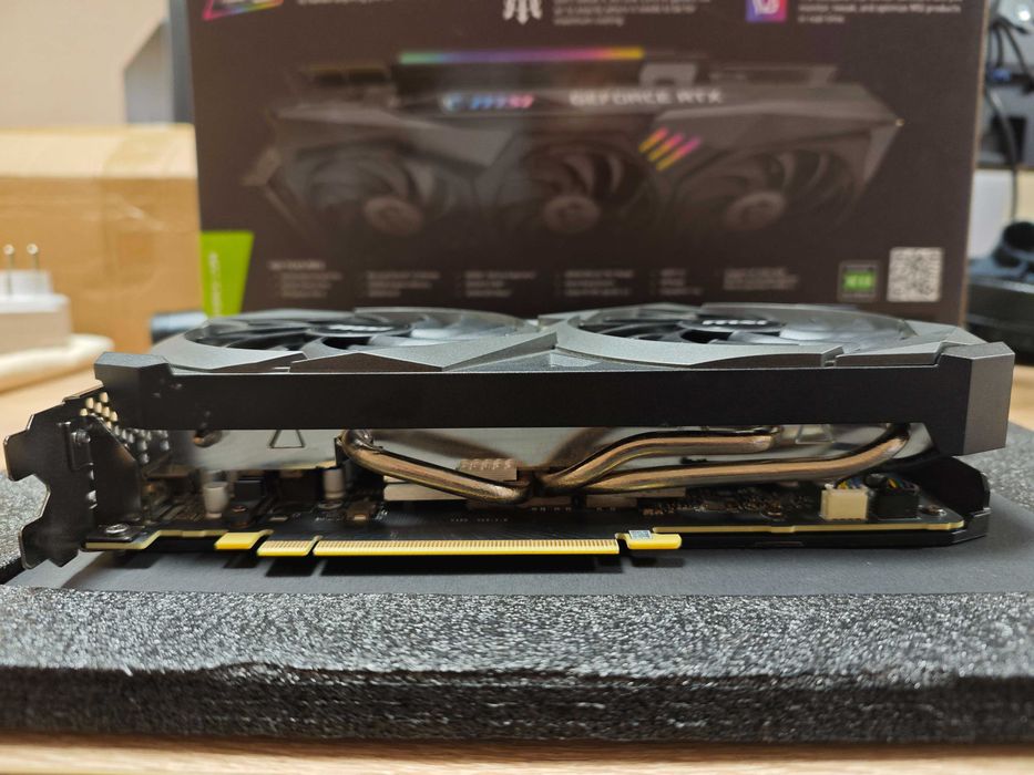 Msi RTX 3060Ti Ventus 2x - Сменени вентилатори