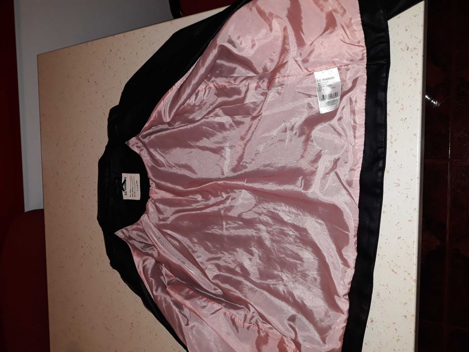 Geacă piele ecologica marime 13-14 ani / 164