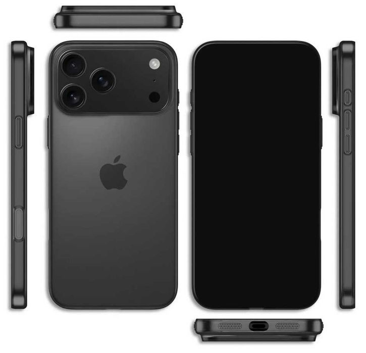 Твърд, прозрачен ,удароустойчив калъф за Iphone 12/16 ProMax