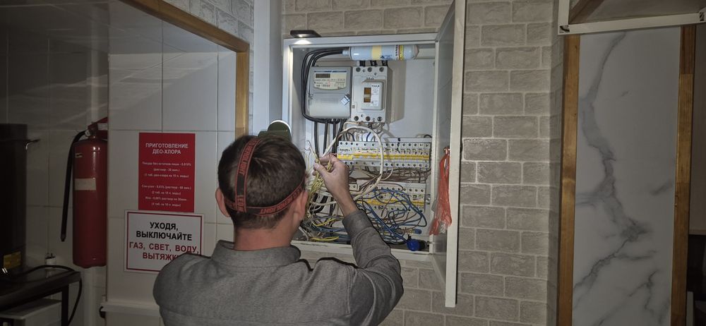 Электромонтаж 230В и 380В