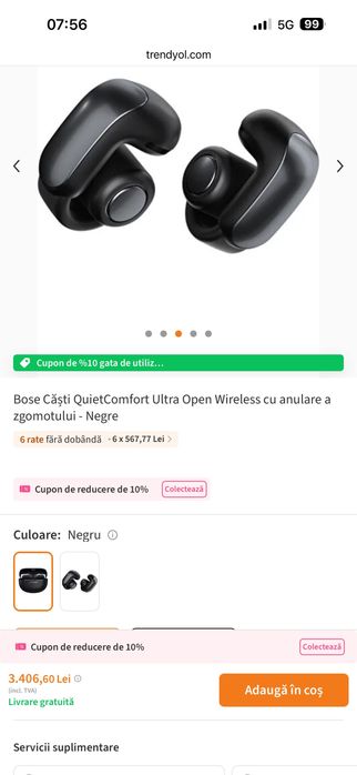 casti bose pentru urechii