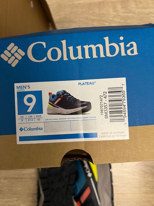 Кроссовки Columbia. Новые оригинал