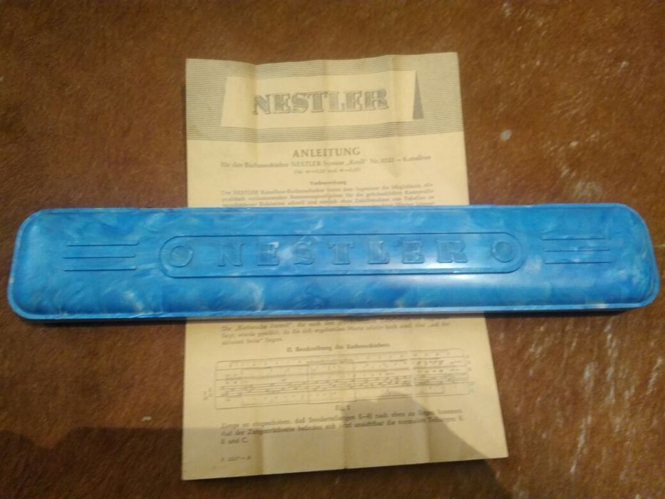 Rigla de calcul nestler nr. 0321 aristo