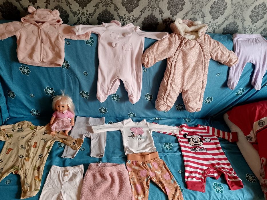 Lot hăinuțe de fetiță ,mărimea 56-68