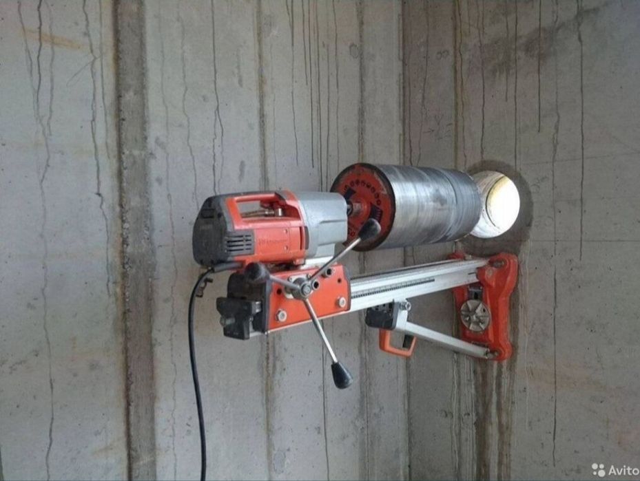 Услуги алмазного бурения и резки