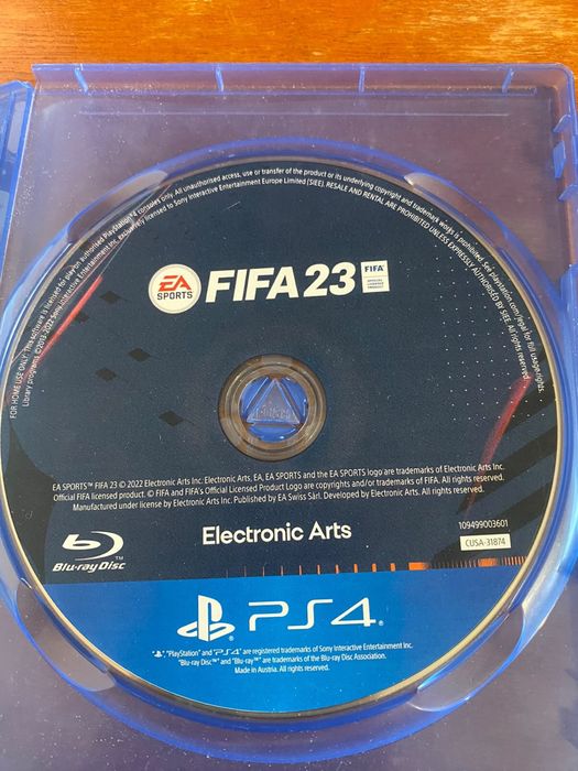 Fifa 23 на ps4 ( пойдет на ps5)