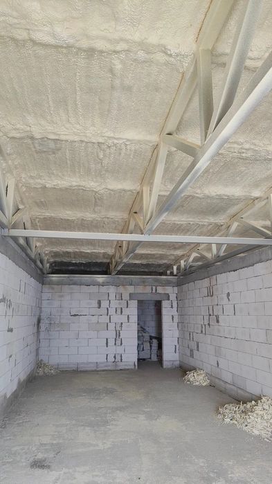 Утепление пенополиуретаном ППУ