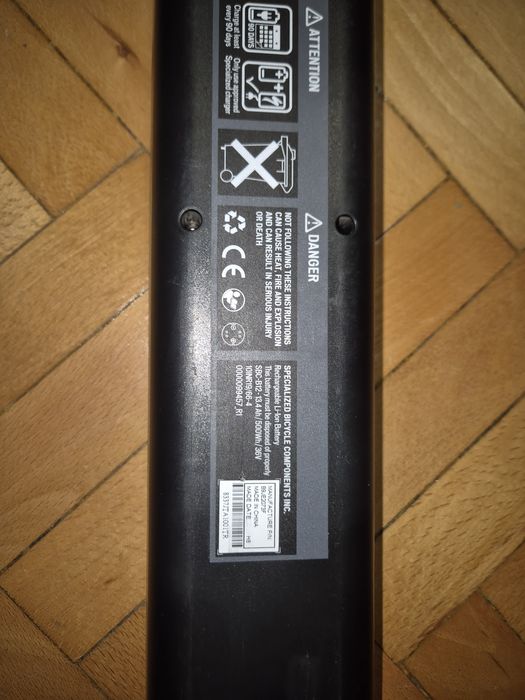 Vand baterie specialized levo m2/m3 500wh fara rockguard capacitatr 90