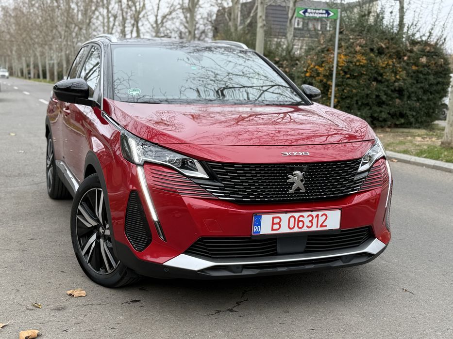 Peugeot 3008 2021 Hybrid 224 CP GT ! Interior deosebit ! Tva Deductibi