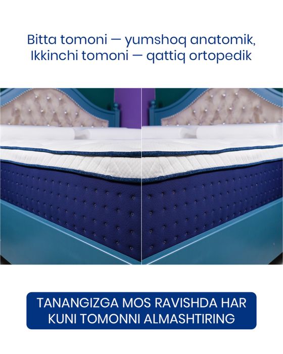 Italyano — bir matrasda ikki yechim!