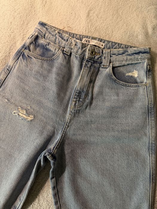 Blugi Zara mom fit