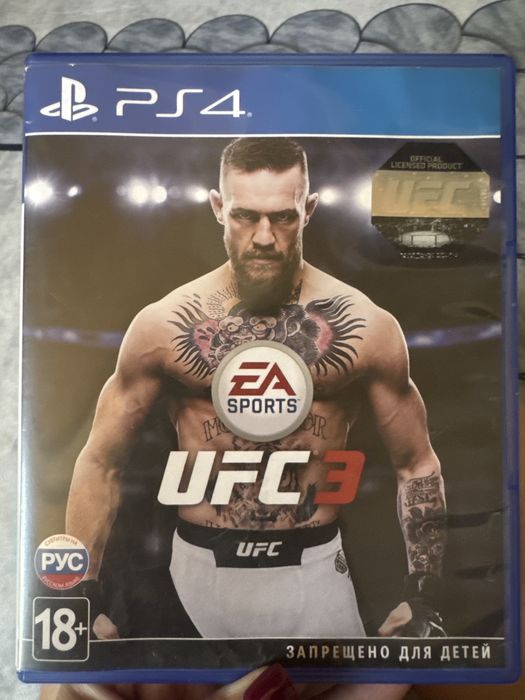 Игра UFC3 на PS4