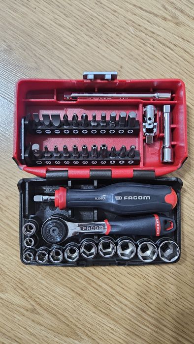 Facom Nano Trusa 1/4 - 38 piese - trusa de buzunar