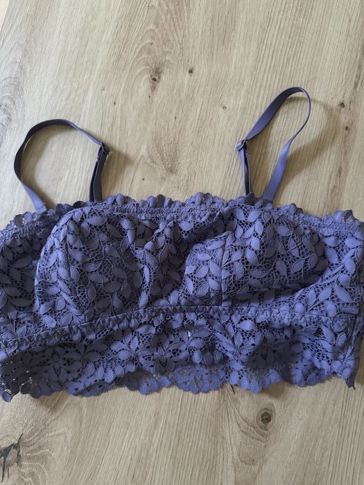 Bustiera din dantela mov Women Secret