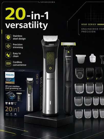 Триммер Philips Multigroom Series 9000 MG9553/15 —20 в 1, оригинал!!!