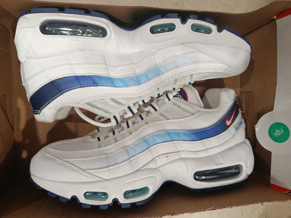 Nike Air Max 95 FB3349 100 Бял номер 38 дамски бели Оригинал Код 1013